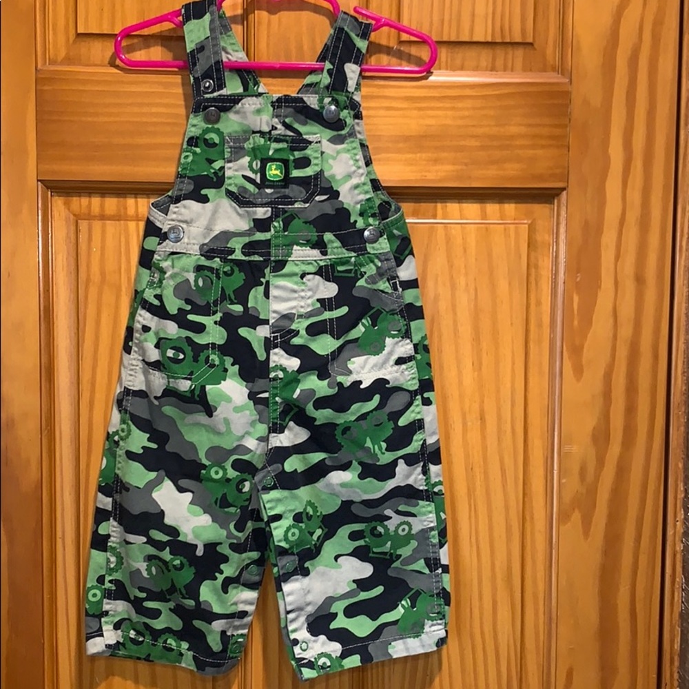 John Deere Camo Bibs 18 month